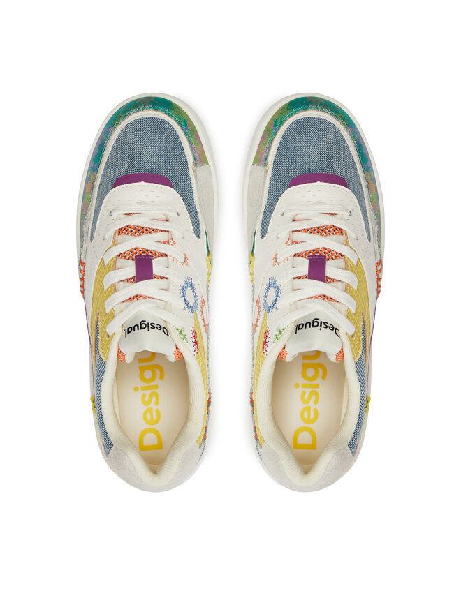Desigual Ola Sneakers - Women's Casual Shoes, Size US 7 EU 38, Microfiber & Rubber Sole 10 thumbnail image