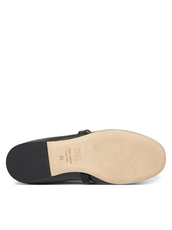 Elisabetta Franchi Baleriny Elisabetta Franchi F4-A3E-0209 Czarny