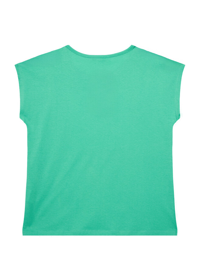 United Colors Of Benetton United Colors Of Benetton Marškinėliai 3I1XC10P1 Žalia Regular Fit