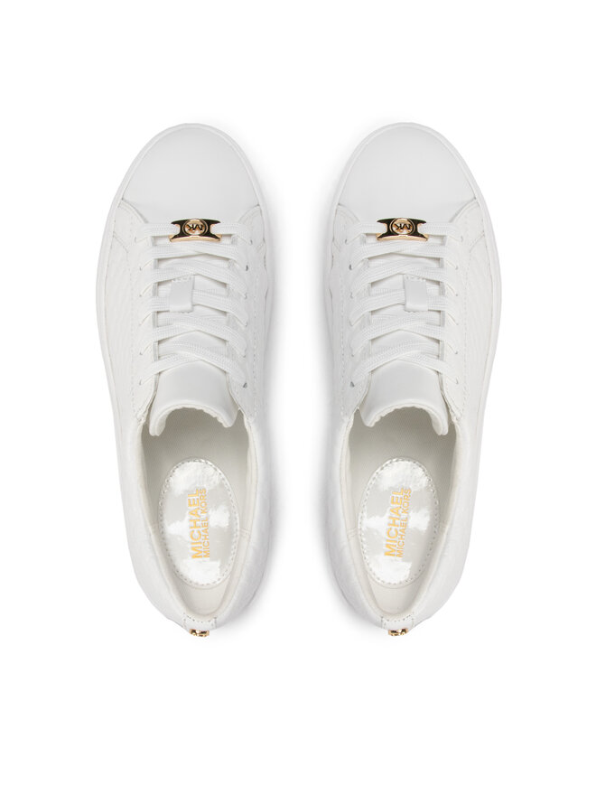 MICHAEL Michael Kors Αθλητικά MICHAEL Michael Kors Keaton Lace Up 43T2KTFS2L Λευκό