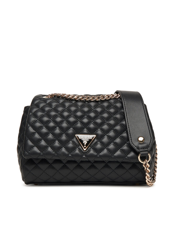 Guess Τσάντα Guess Everlee HWQG86 79210 Μαύρο