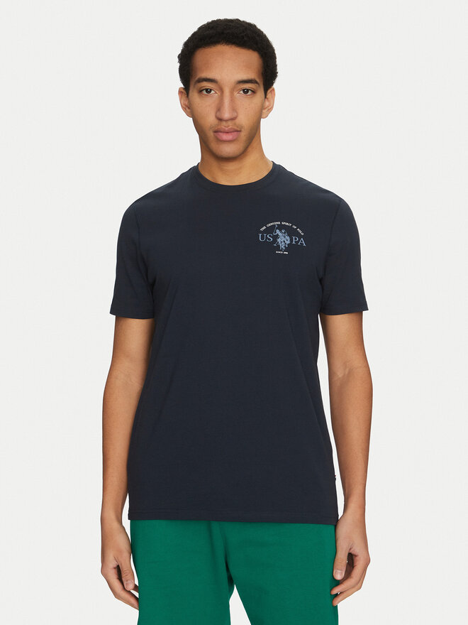 U.S. Polo Assn. U.S. Polo Assn. Marškinėliai MUP3657 Tamsiai mėlyna Regular Fit
