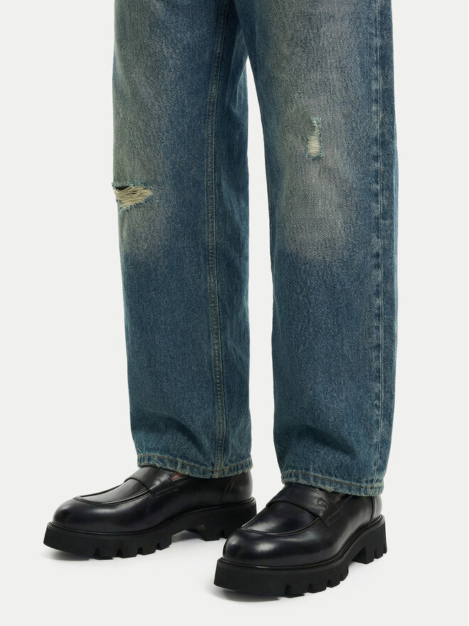 G-Star Raw Лофери G-Star Raw EO-ROWHIDE-01 MI08 Чорний