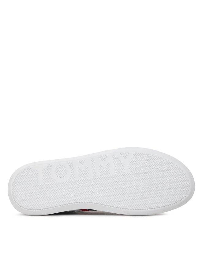 Tommy Hilfiger Zapatillas Tommy Hilfiger Essential Leather Cupsole FM0FM04921 Blanco