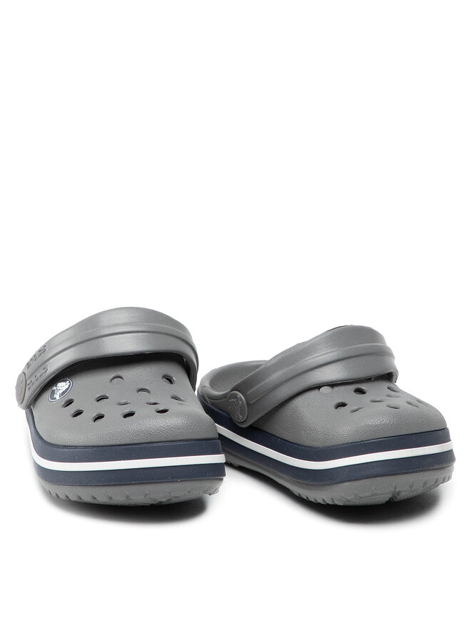 Crocs Klapki Crocs Crocband Clog K 204537 Szary