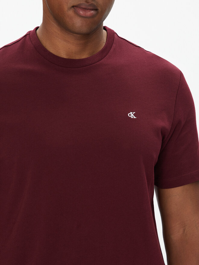 Calvin Klein Jeans Calvin Klein Jeans T-Shirt LV040HM265 Dunkelrot Regular Fit