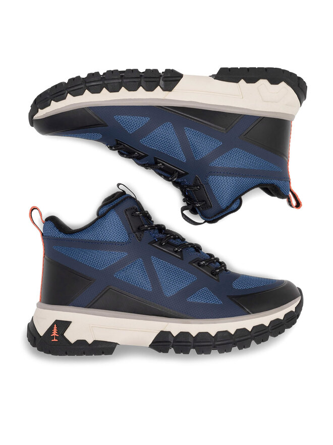 BASS OUTDOOR Schnürstiefeletten BASS OUTDOOR BA11T001 Dunkelblau