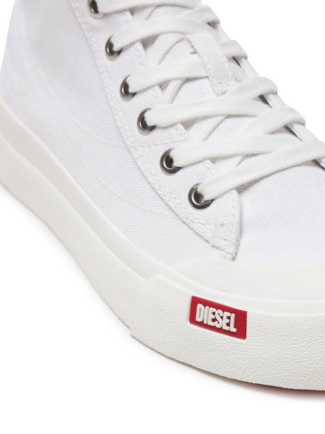 Diesel Sneakers aus Stoff Diesel S-Athos Mid W Y03334 P2994 H7528 Weiß