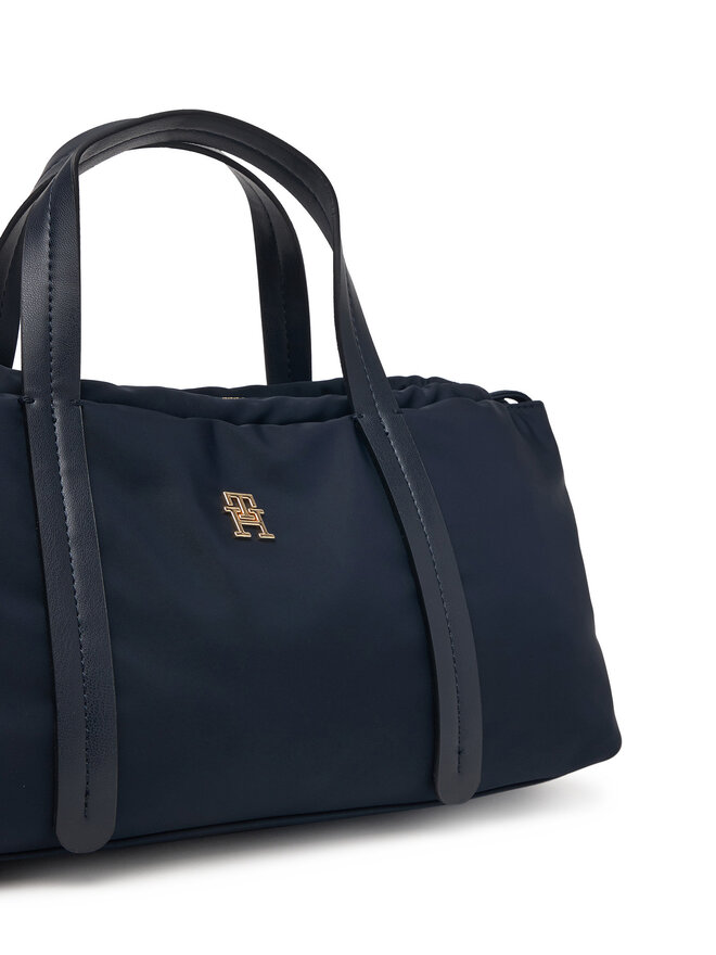Tommy Hilfiger Handtasche Tommy Hilfiger Th Soft Nylon Crossover AW0AW18993 Dunkelblau