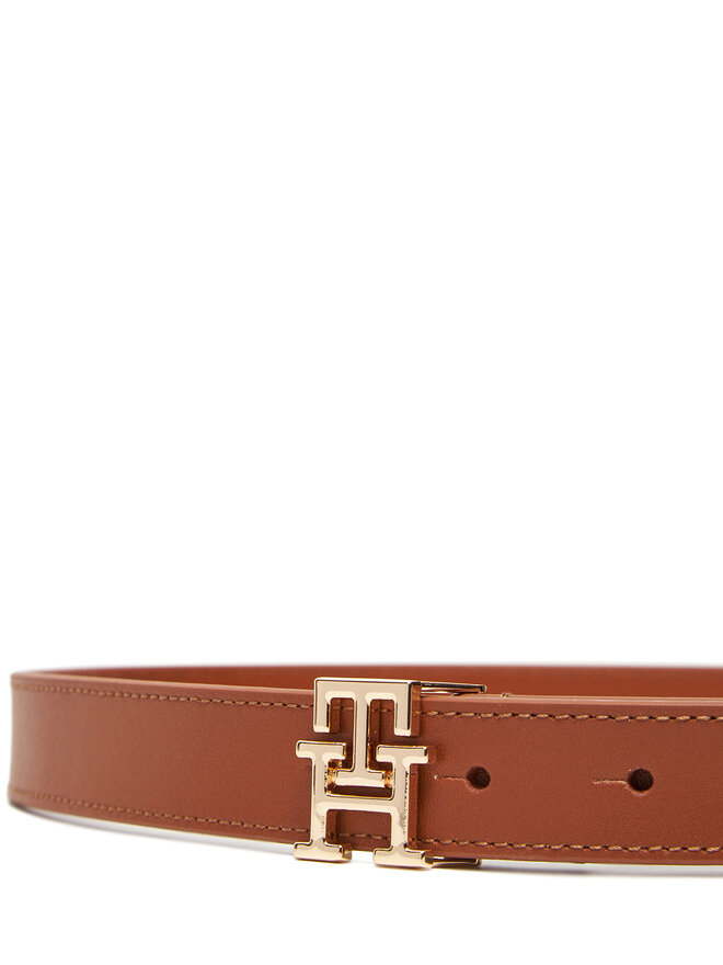 Tommy Hilfiger Ζώνη Γυναικεία Tommy Hilfiger Th Modern 2.5 AW0AW17496 Καφέ