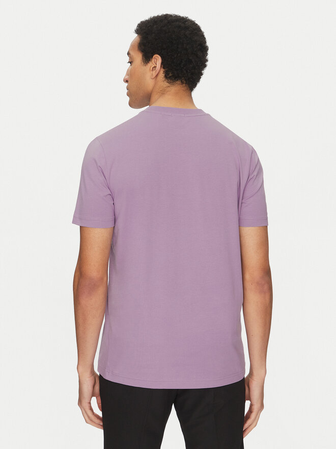 BOSS BOSS Camiseta 50506373 Violeta Regular Fit