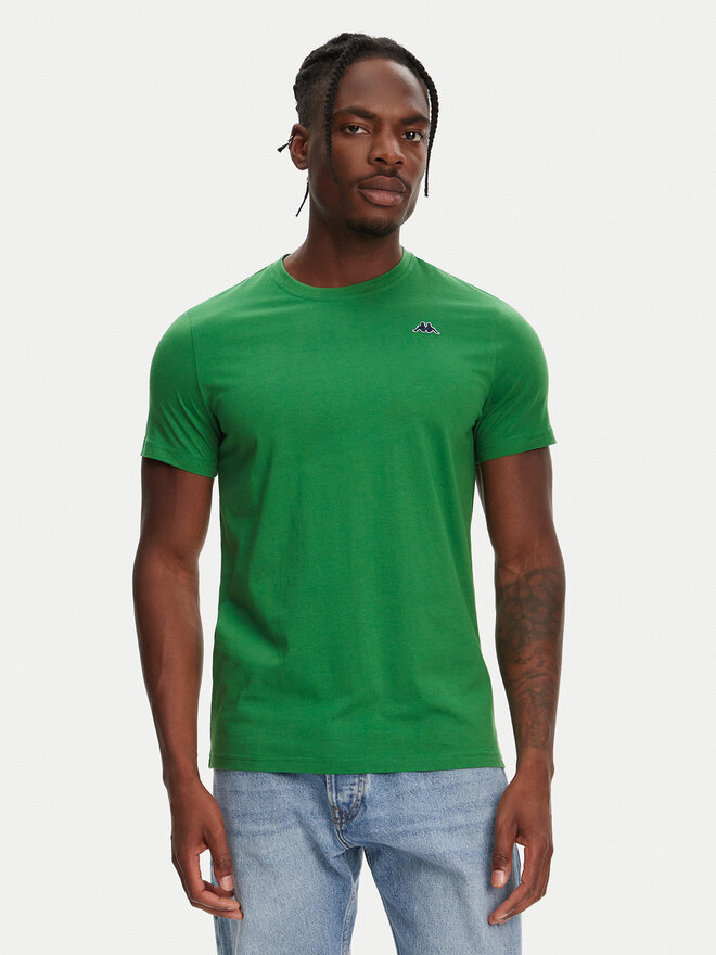 Robe di Kappa Robe di Kappa T-Shirt Luc 611187W Grün Regular Fit