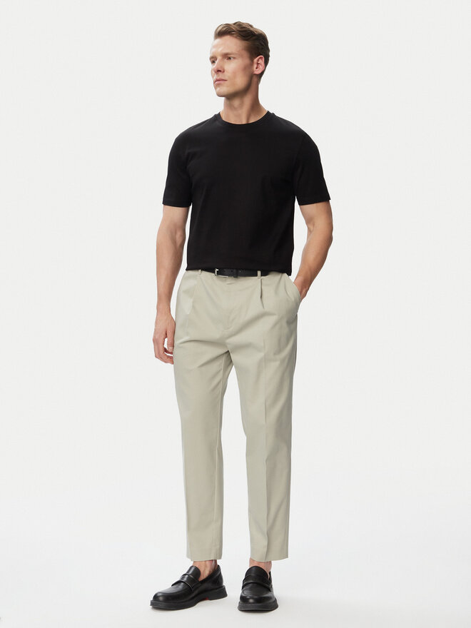 HUGO HUGO Футболка Dimerstee 50542969 Чорний Slim Fit