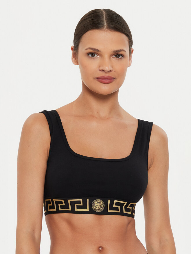 Versace Versace Melltartó felső 1013323 1A10011 Fekete