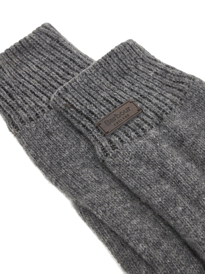 Barbour Set Mütze und Handschuhe Barbour Carlton MGS0091GY15 Grau