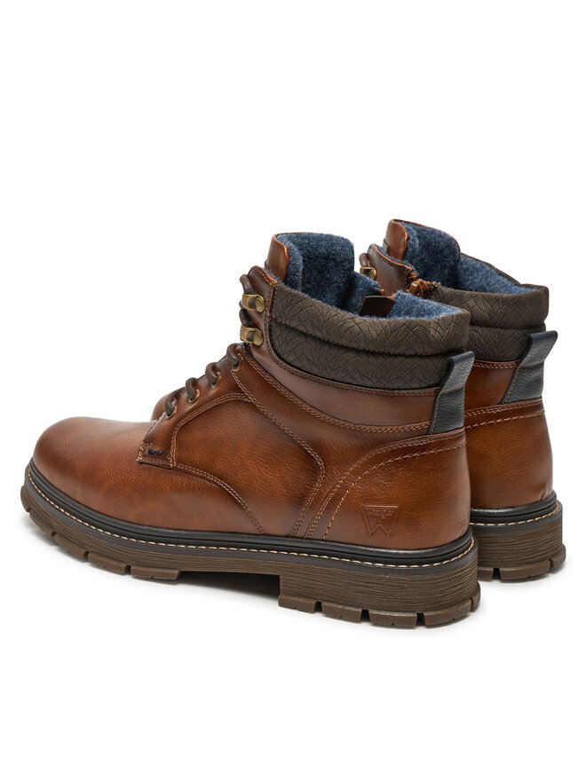 Wrangler Trzewiki Wrangler Morgan 20243037.JCU Brązowy