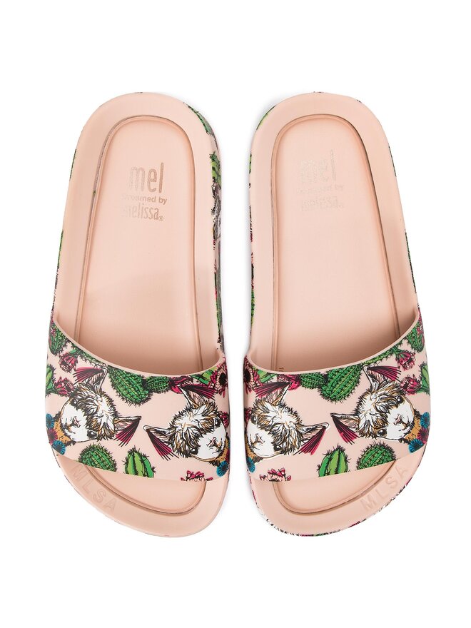 Nazouváky Melissa Mel Beach Slide 3Db II Inf 32541 Růžová | eobuv.cz
