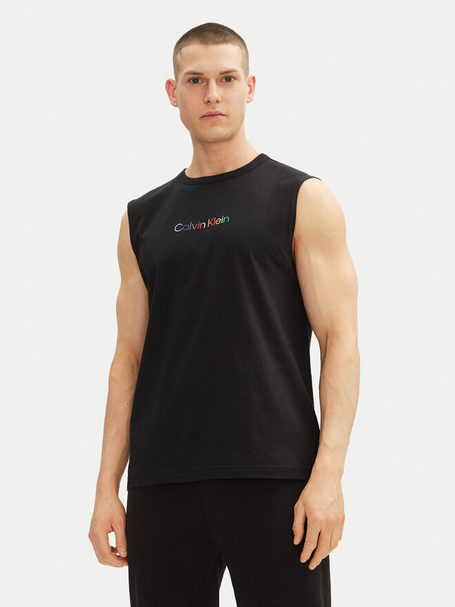 Calvin Klein Underwear Calvin Klein Underwear Majica brez rokavov LV00NM2878 Črna Regular Fit