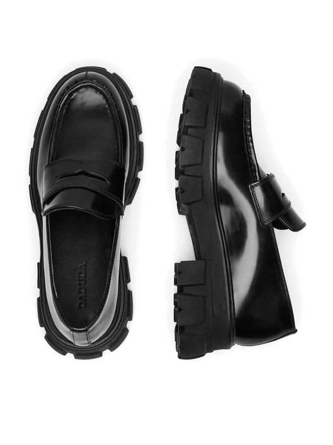 Badura Loafersy Badura ELANA-01WI-002 Černá