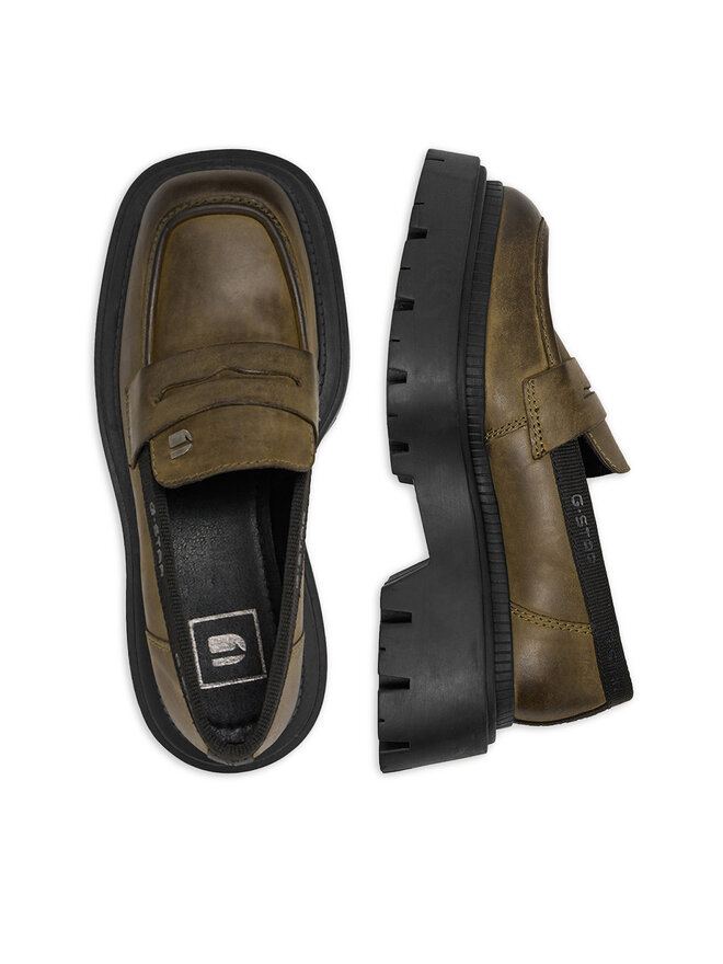 Лофери G-Star Raw CEO-WI34-JOSIA-04 Зелений | evzuttya.com.ua