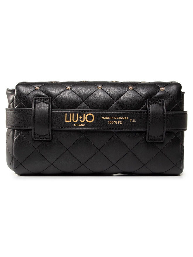 Cintura Donna Liu Jo Nero AF4207E0037, 100% Similpelle, Qualità Garantita