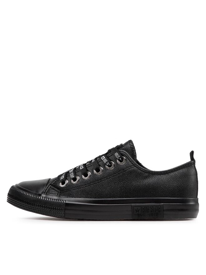 Big Star Shoes Plátěnky Big Star Shoes KK274106 Černá