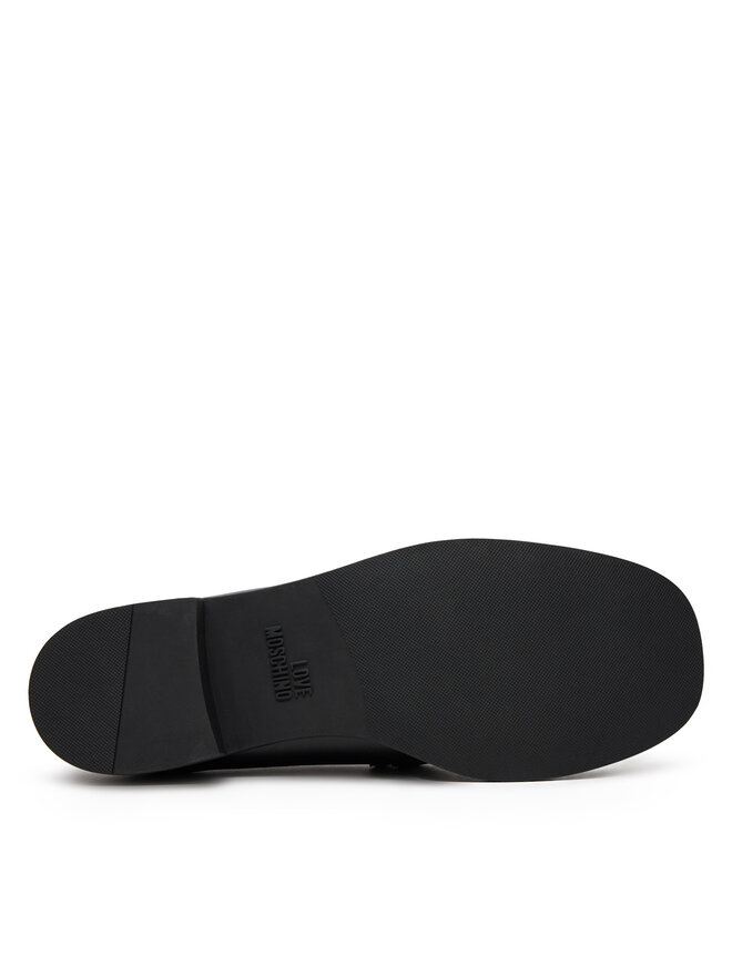 LOVE MOSCHINO Loafersy LOVE MOSCHINO JA10012G1MIA0000 Czarny