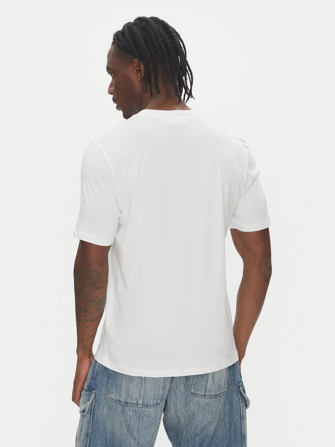 HUGO HUGO T-Shirt Deterni 50544496 Λευκό Regular Fit