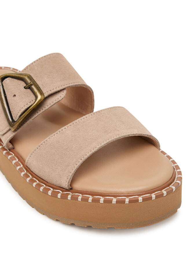 EMU Australia Pantoletten EMU Australia Scarlet W13267 Beige