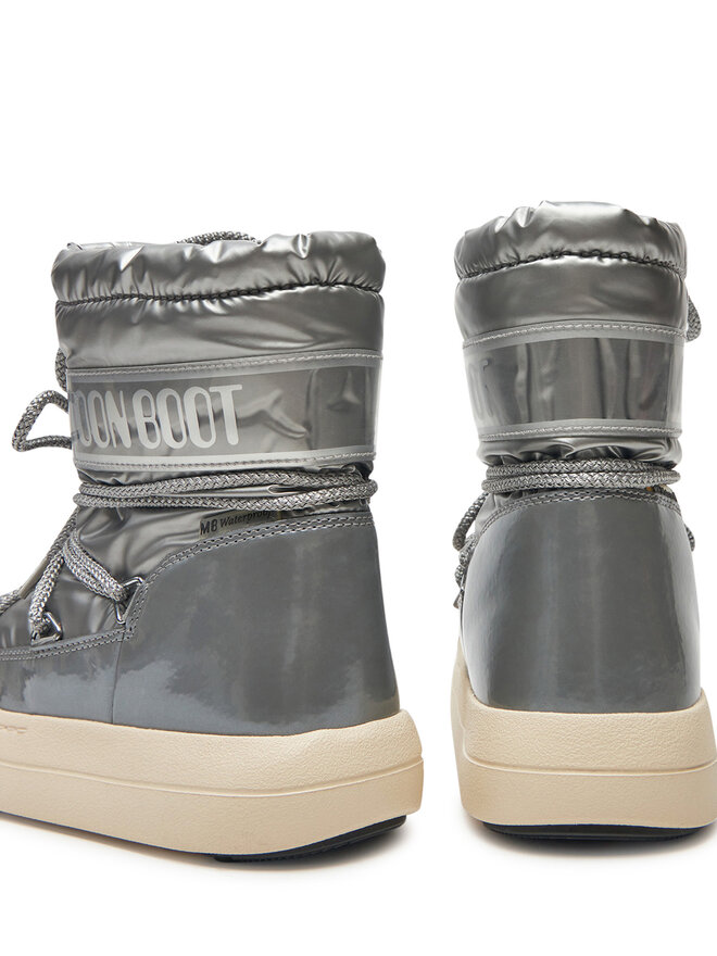 Moon Boot Μπότες Χιονιού Moon Boot Junior Park Boot 80D3440020 Ασημί