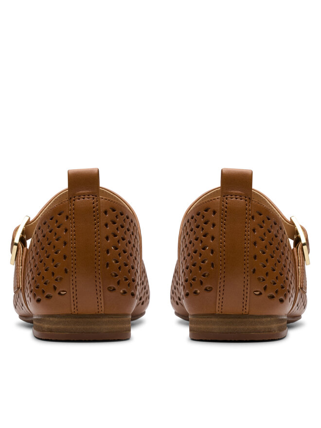 Clarks Halbschuhe Clarks Fawna Jane 26181228 Braun
