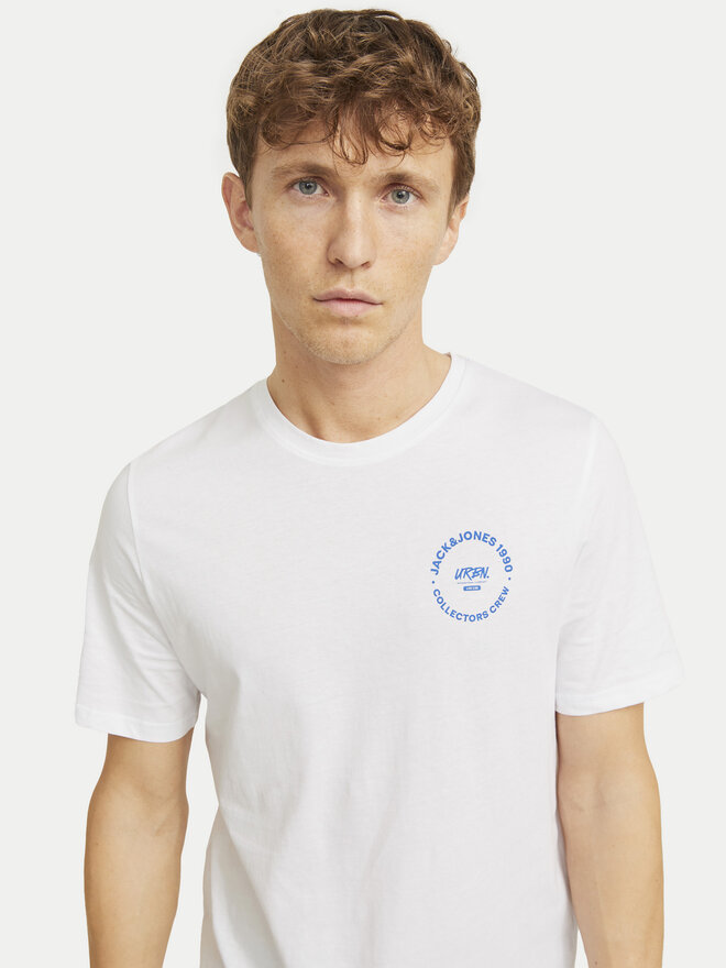 Jack&Jones Jack&Jones T-Shirt Simon 12269280 Weiß Standard Fit