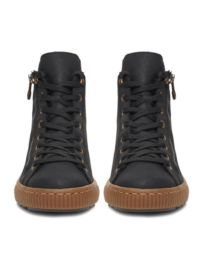 Rieker Schnürschuhe Rieker CEO-Z6610-00 Schwarz