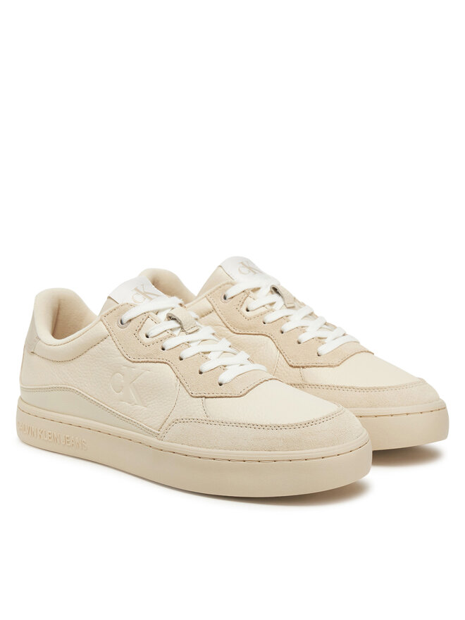 Calvin Klein Jeans Сникърси Calvin Klein Jeans Classic Cupsole Mg Wmm YM0YM01153 Бежов