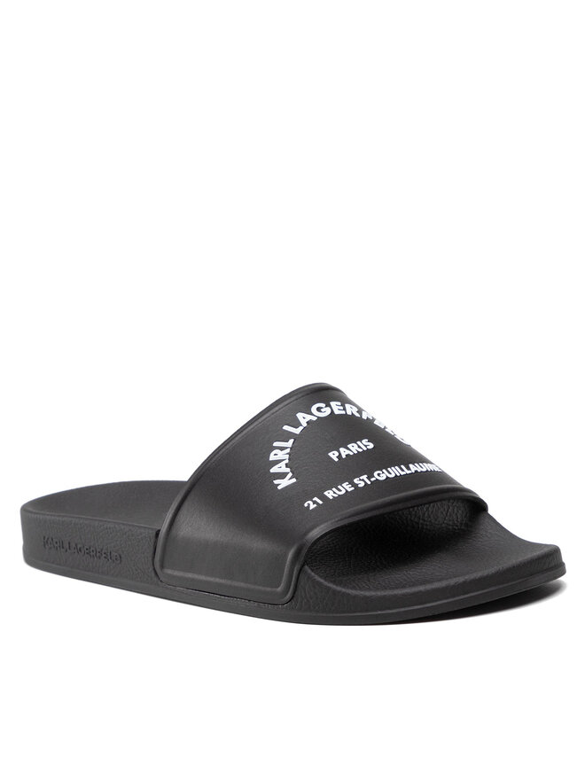 KARL LAGERFELD Natikače KARL LAGERFELD KL70008 Crna