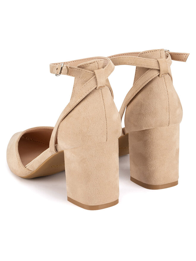 DeeZee Czółenka DeeZee WSS20968-02 Beżowy