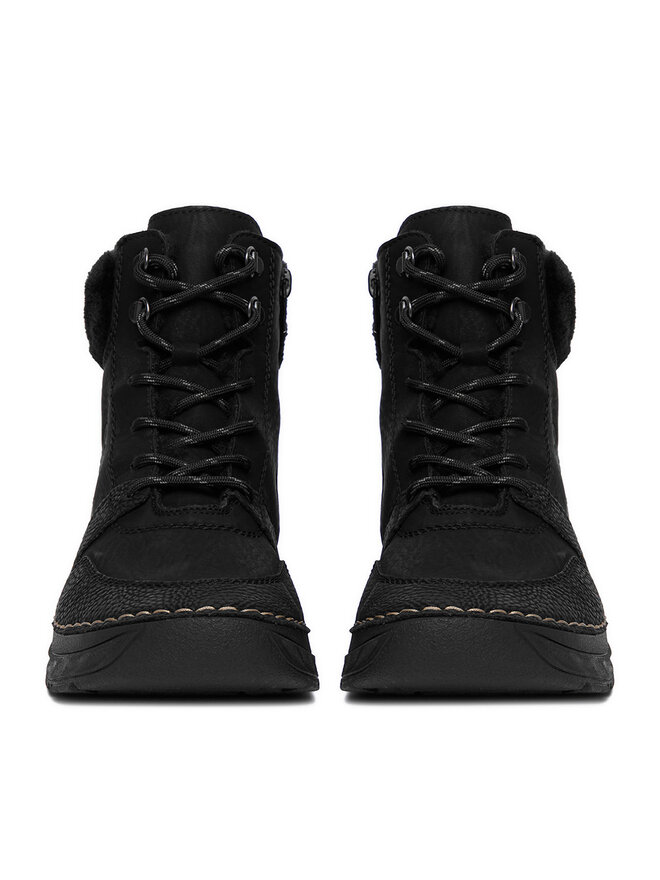 Rieker Schnürschuhe Rieker CEO-44555-00 Schwarz