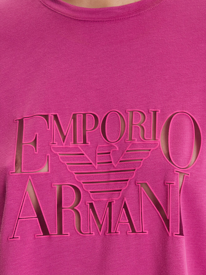 Emporio Armani Emporio Armani Футболка EW000616 AF12187 UA227 Рожевий Loose Fit