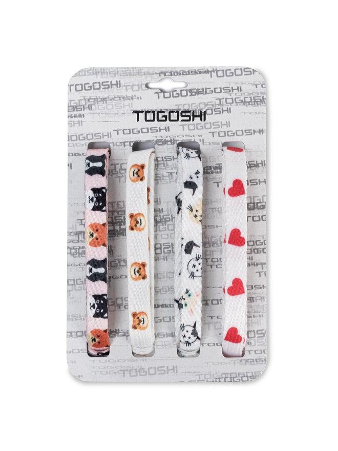 Togoshi Schnürsenkel-Set Togoshi TG-LACES-120-4-WOMEN-005 Bunt