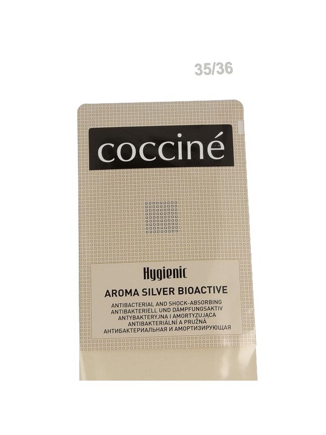 Coccine Einlagen Coccine Aroma Silver Bioactive 665/10ABF r.35/36 Schwarz