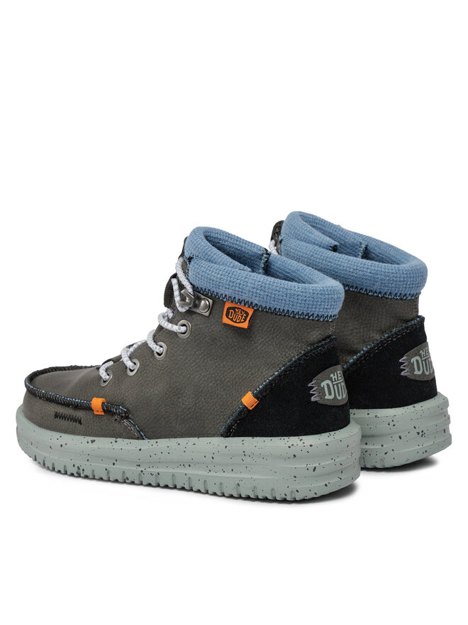Hey Dude Botines planos Hey Dude Bradley Boot Youth 40269-001 Gris