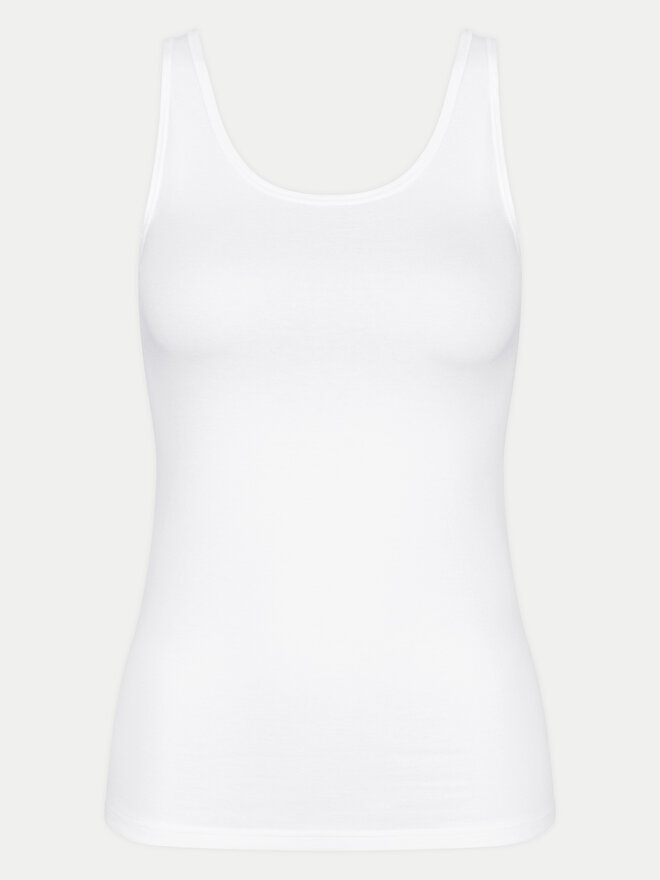 Triumph Triumph Top Sense Of Cotton 10224974 Weiß Slim Fit