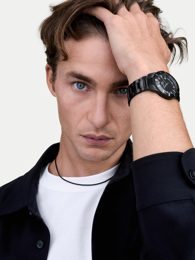 Daniel Wellington Годинник Daniel Wellington Iconic Paradigma 40 DW00100821 Чорний