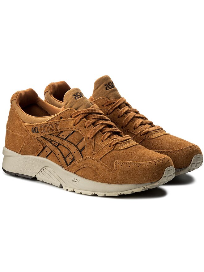 Zapatillas asics marrones hot sale