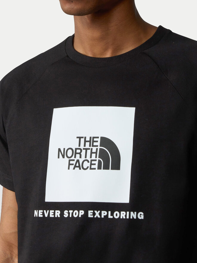 The North Face The North Face T-Shirt Redbox NF0A87NJ Schwarz Regular Fit