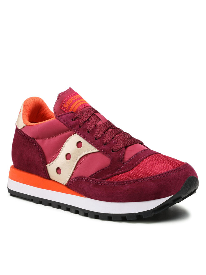 Saucony jazz maroon top