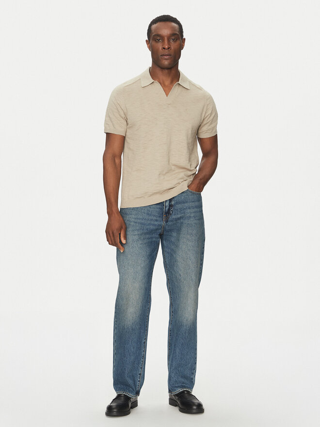 Calvin Klein Calvin Klein Poloshirt K10K114087 Beige Regular Fit