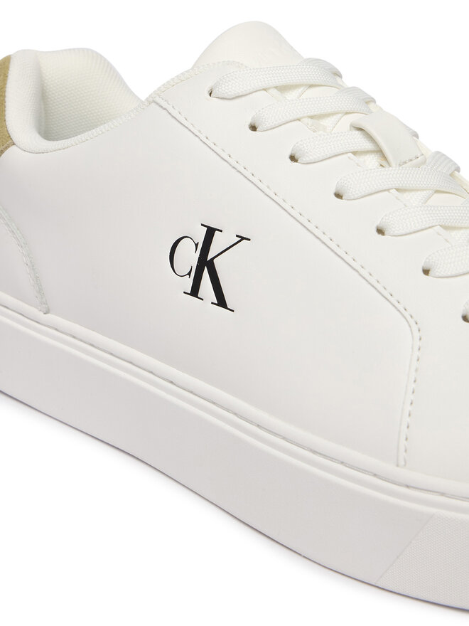Calvin Klein Sneakers Calvin Klein Classic Cupsole Laceup Lth YM0YM01435 Weiß