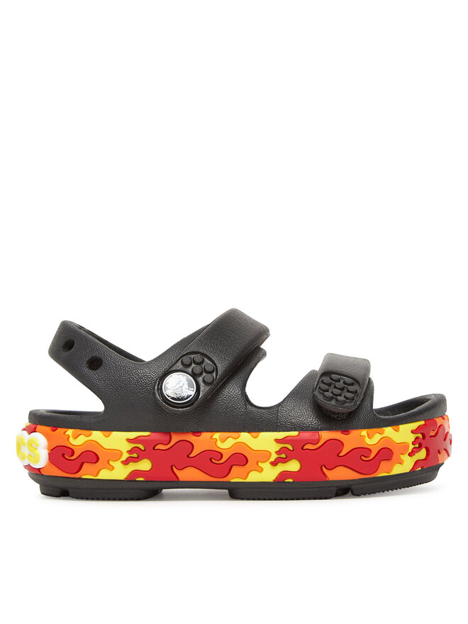 Crocs Sandales Crocs Toddler Crocband™ Cruiser Flames 211269 Melns