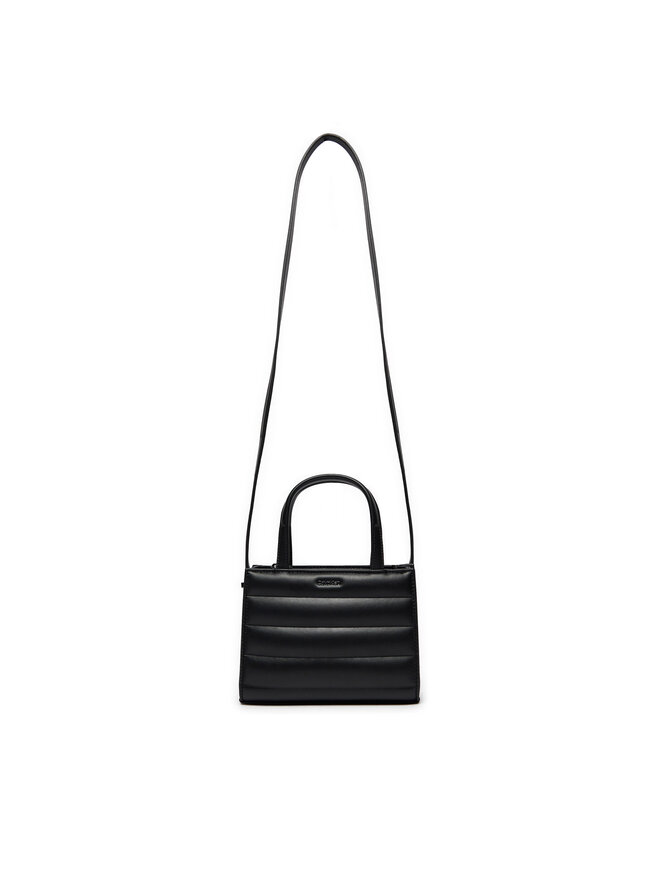 Calvin Klein Kabelka Calvin Klein Line Quilt Mini Tote K60K612116 Černá